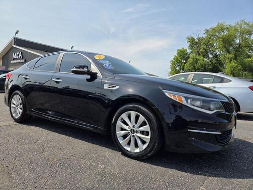 Ebony Black 2017 Kia Optima LX