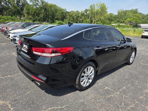 Ebony Black 2017 Kia Optima LX