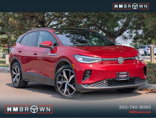 Red Metallic 2024 Volkswagen ID.4 AWD Pro S