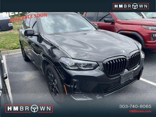 Black Sapphire Metallic 2024 BMW X3 xDrive30i