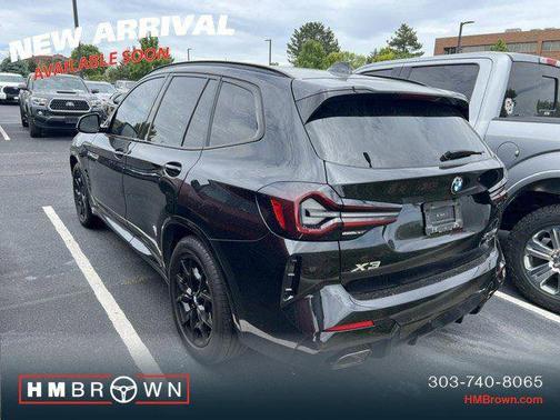 Black Sapphire Metallic 2024 BMW X3 xDrive30i