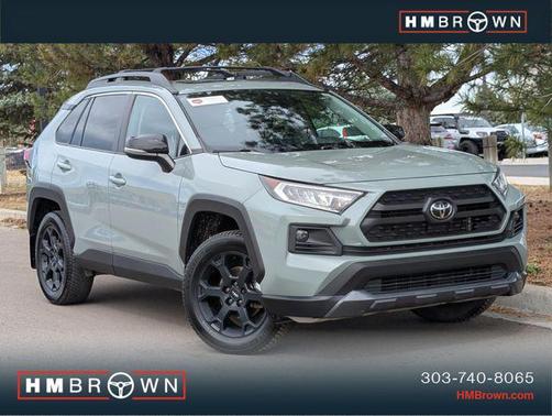 Lunar Rock/Ice Edge Roof 2021 Toyota RAV4 TRD Off-Road