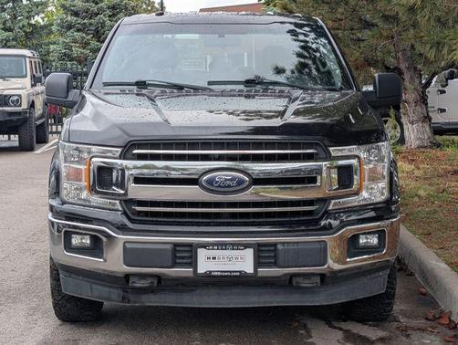Shadow Black 2018 Ford F-150 XLT