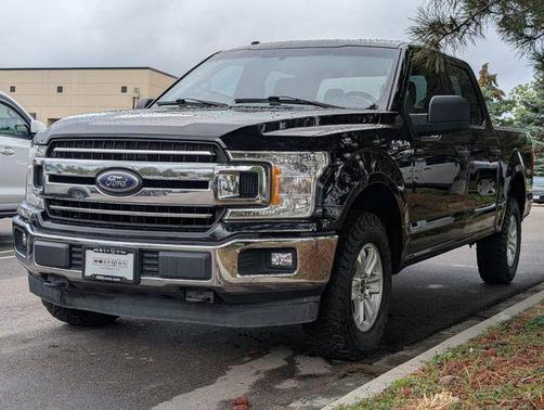 Shadow Black 2018 Ford F-150 XLT