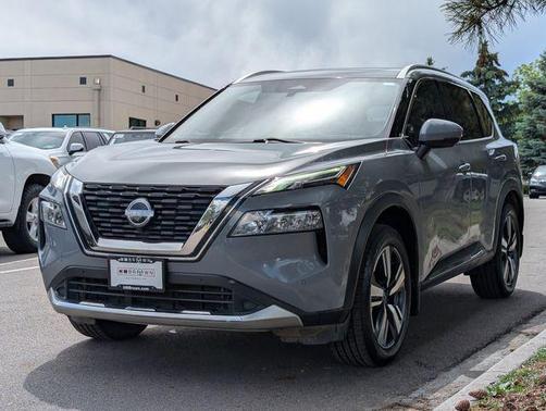 Boulder Gray Pearl 2023 Nissan Rogue Platinum