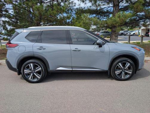 Boulder Gray Pearl 2023 Nissan Rogue Platinum
