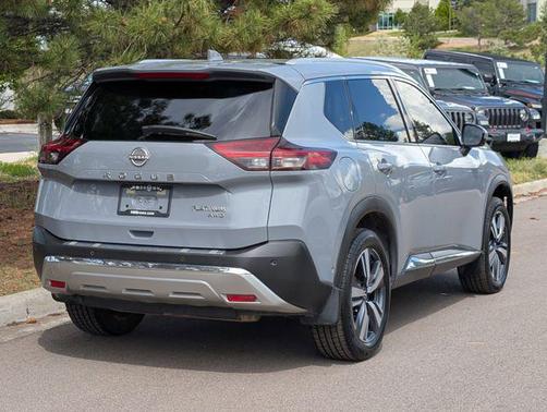 Boulder Gray Pearl 2023 Nissan Rogue Platinum