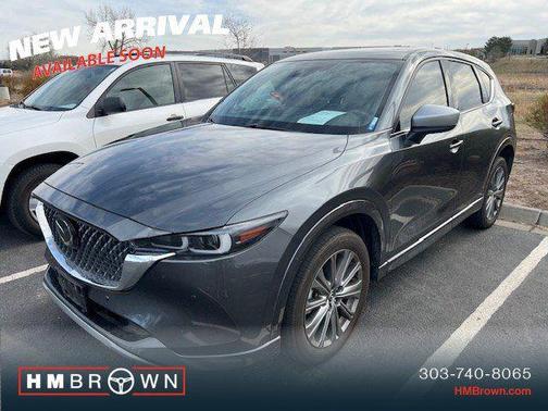 Machine Gray Metallic 2024 Mazda CX-5 2.5 Turbo Signature