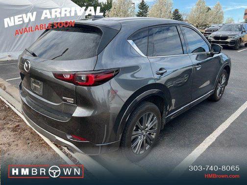 Machine Gray Metallic 2024 Mazda CX-5 2.5 Turbo Signature