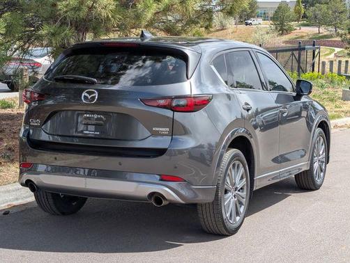 Machine Gray Metallic 2024 Mazda CX-5 2.5 Turbo Signature