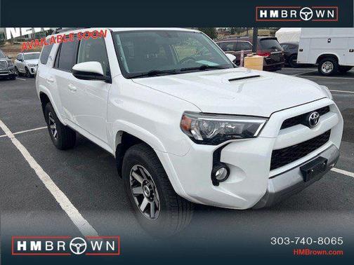 White 2019 Toyota 4Runner TRD Off Road