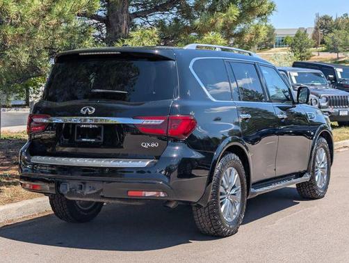 Black Obsidian 2019 INFINITI QX80 Luxe