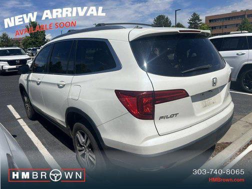 White 2016 Honda Pilot EX-L