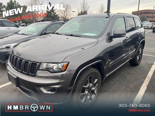 2021 Jeep Grand Cherokee 80th Anniversary 4X4