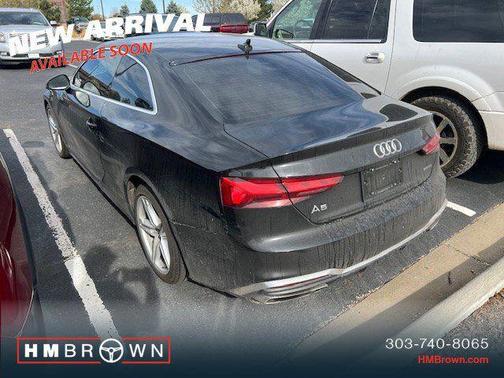 Black 2020 Audi A5 2.0T Premium