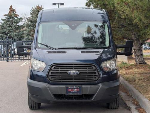 Blue 2017 Ford Transit-350 XL