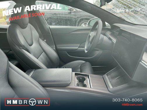 White 2023 Tesla Model S Standard Range