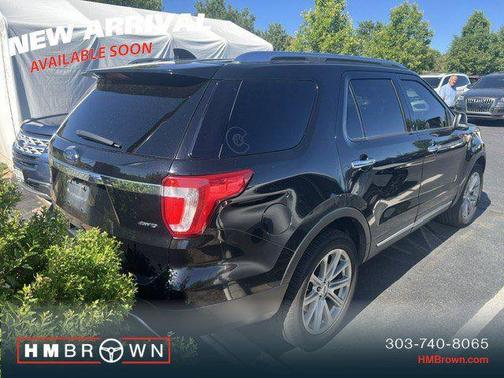 Shadow Black 2017 Ford Explorer Limited