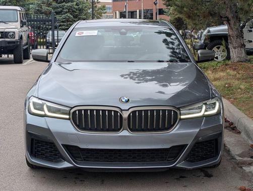 Bluestone Metallic 2021 BMW M550 i Xdrive