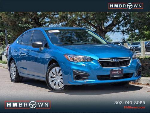 Island Blue Pearl 2019 Subaru Impreza 2.0i