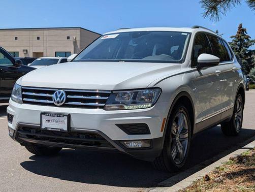 Pure White 2021 Volkswagen Tiguan 2.0T SEL