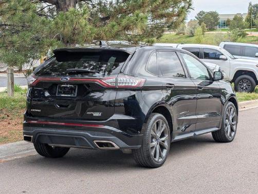 Shadow Black 2017 Ford Edge Sport