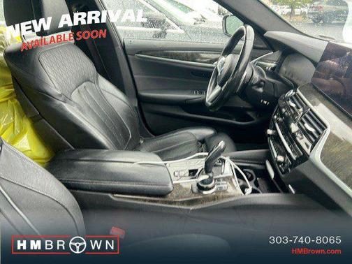 Bluestone Metallic 2021 BMW M550 i Xdrive