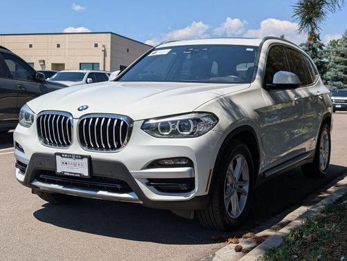 Alpine White 2021 BMW X3 xDrive30i