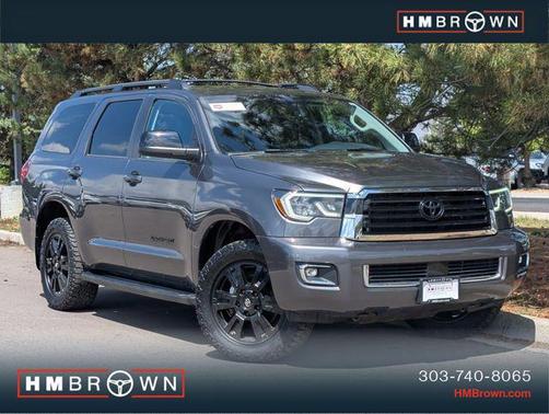 Magnetic Gray Metallic 2020 Toyota Sequoia TRD Sport
