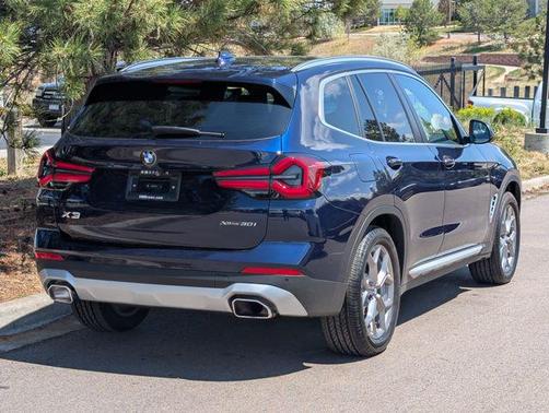 Blue Metallic 2024 BMW X3 xDrive30i