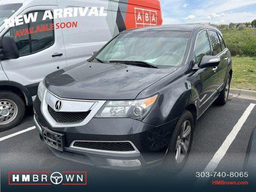Graphite Luster Metallic 2013 Acura MDX 3.7L Technology