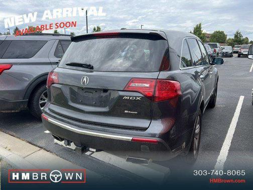 Graphite Luster Metallic 2013 Acura MDX 3.7L Technology