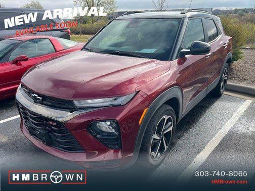 Crimson Metallic 2023 Chevrolet Trailblazer RS