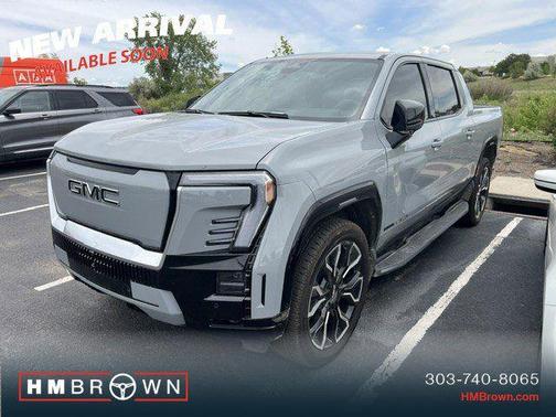 Thunderstorm Gray 2024 GMC Sierra EV Denali Edition 1