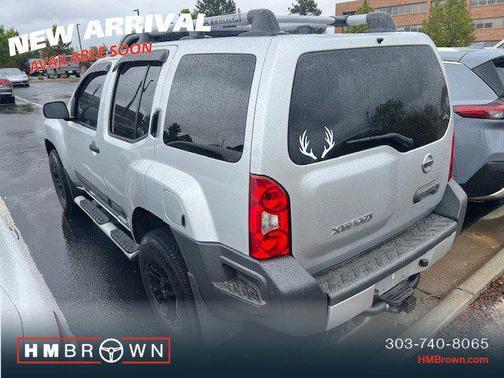 Brilliant Silver 2015 Nissan Xterra S