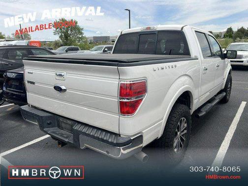 Oxford White 2013 Ford F-150 Limited