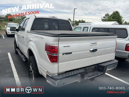 Oxford White 2013 Ford F-150 Limited