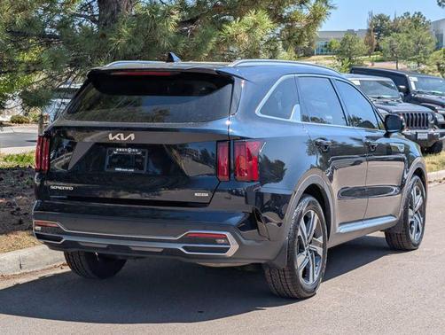 Gravity Blue 2023 Kia Sorento Hybrid SX Prestige