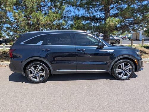 Gravity Blue 2023 Kia Sorento Hybrid SX Prestige