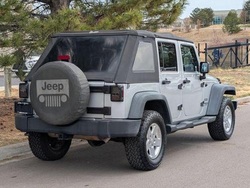 Bright Silver Metallic Clearcoat 2011 Jeep Wrangler Unlimited Sport