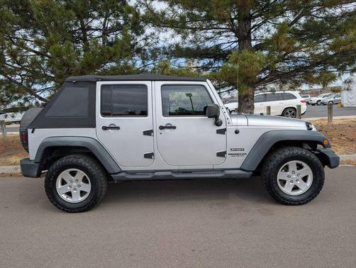 Bright Silver Metallic Clearcoat 2011 Jeep Wrangler Unlimited Sport