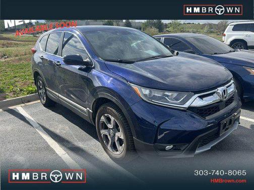 Obsidian Blue Pearl 2018 Honda CR-V EX-L
