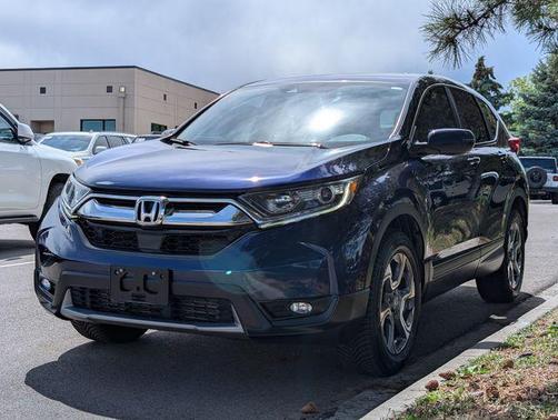 Obsidian Blue Pearl 2018 Honda CR-V EX-L