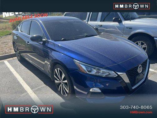 Deep Blue Pearl 2019 Nissan Altima 2.5 SR