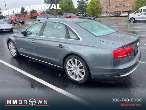 Monsoon Gray Metallic 2014 Audi A8 L 3.0T