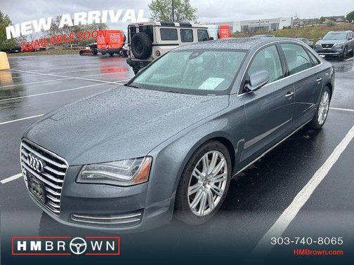 Monsoon Gray Metallic 2014 Audi A8 L 3.0T
