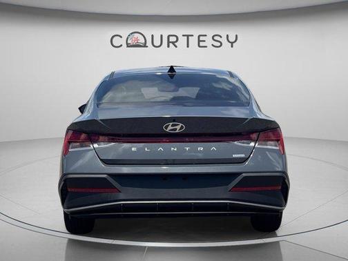 Gray 2026 Hyundai ELANTRA HEV Blue