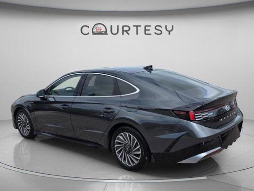 Portofino Gray 2025 Hyundai SONATA Hybrid SEL