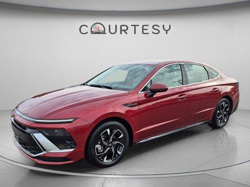 Red 2025 Hyundai SONATA SEL