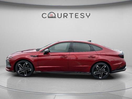 Red 2026 Hyundai SONATA N Line